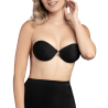 Bye-Bra - Soutien-Gorge Invisible Noir Bonnet C